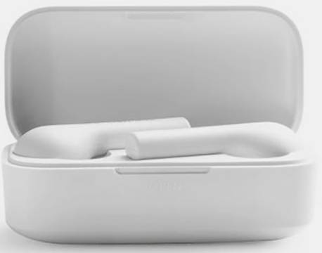 Boompods Bassline In Ear Kopfhörer Bluetooth® Weiß Headset, Magnetisch, Touch-Steuerung