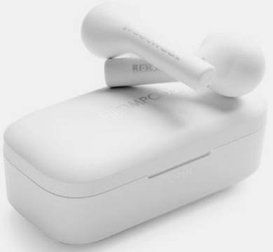 Boompods Bassline In Ear Kopfhörer Bluetooth® Weiß Headset, Magnetisch, Touch-Steuerung