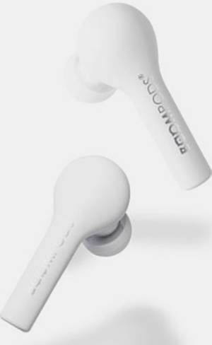 Boompods Bassline In Ear Kopfhörer Bluetooth® Weiß Headset, Magnetisch, Touch-Steuerung