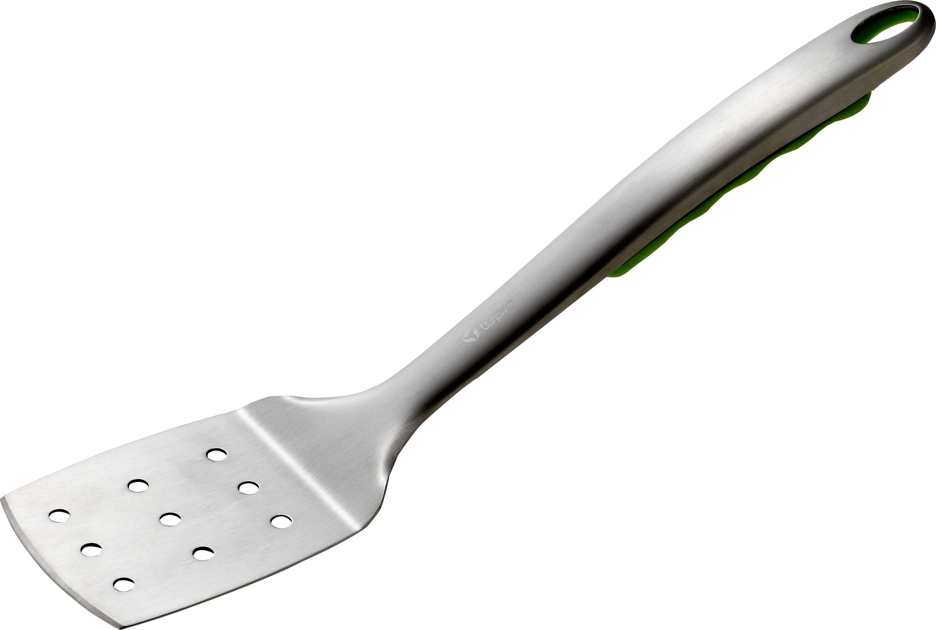 tepro Garten Grillbesteck Grün, Edelstahl