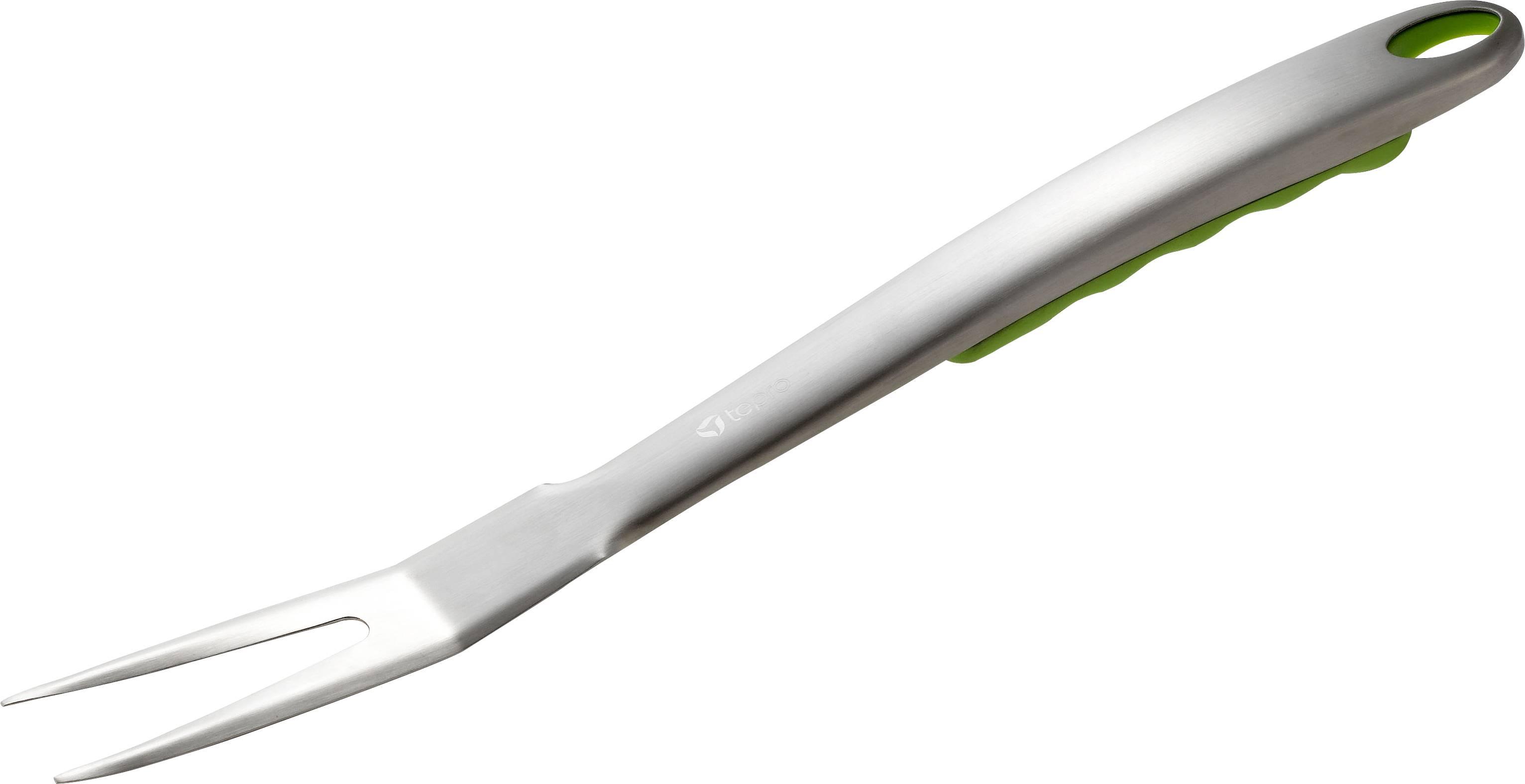 tepro Garten Grillbesteck Grün, Edelstahl