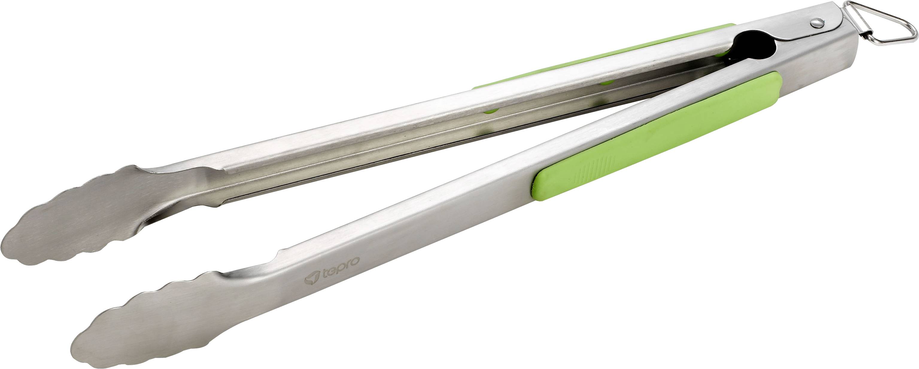 tepro Garten Grillbesteck Grün, Edelstahl