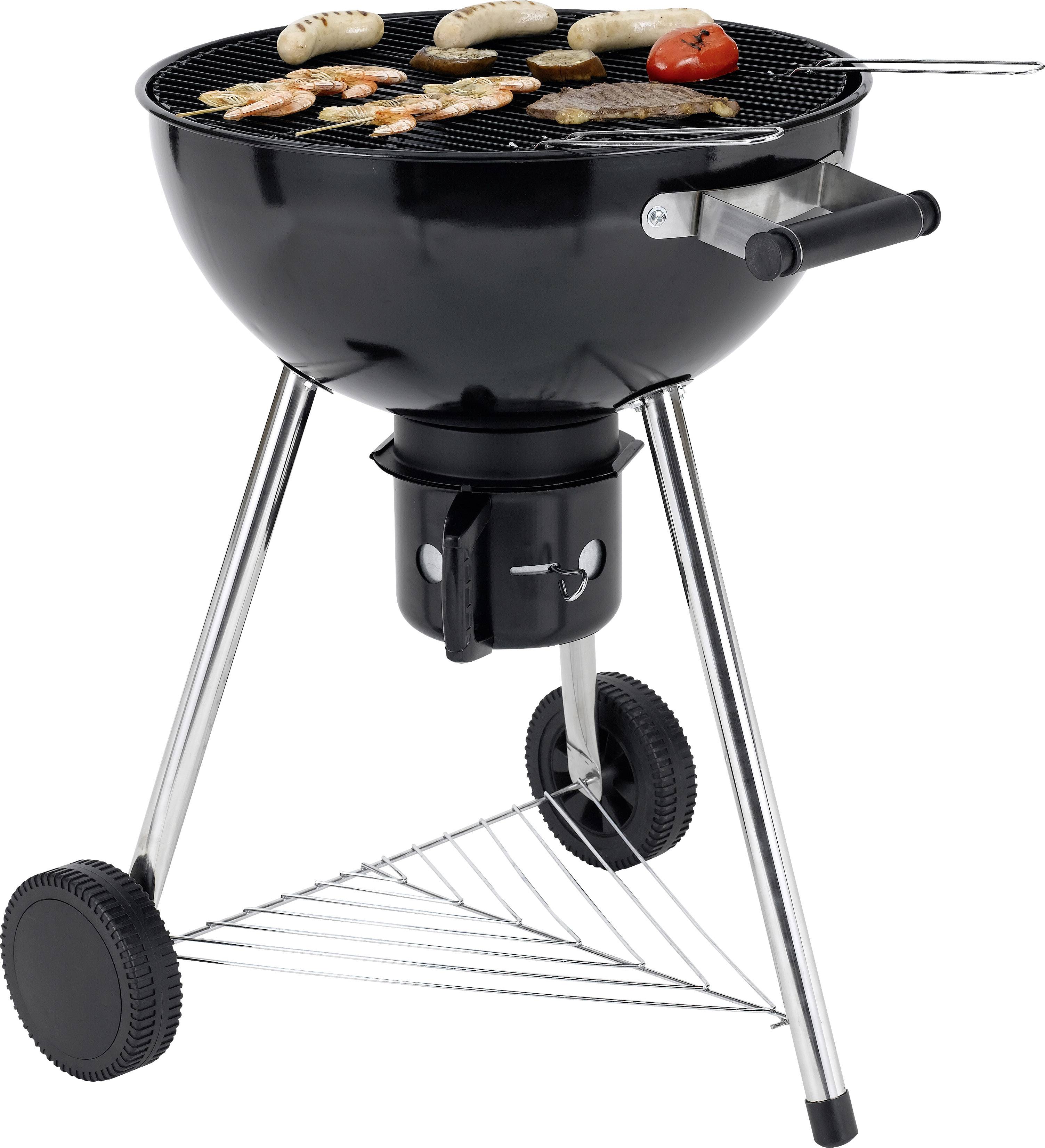 tepro Garten Tucson Holzkohle Grill Grill-Fläche (Durchmesser)=540 mm Schwarz