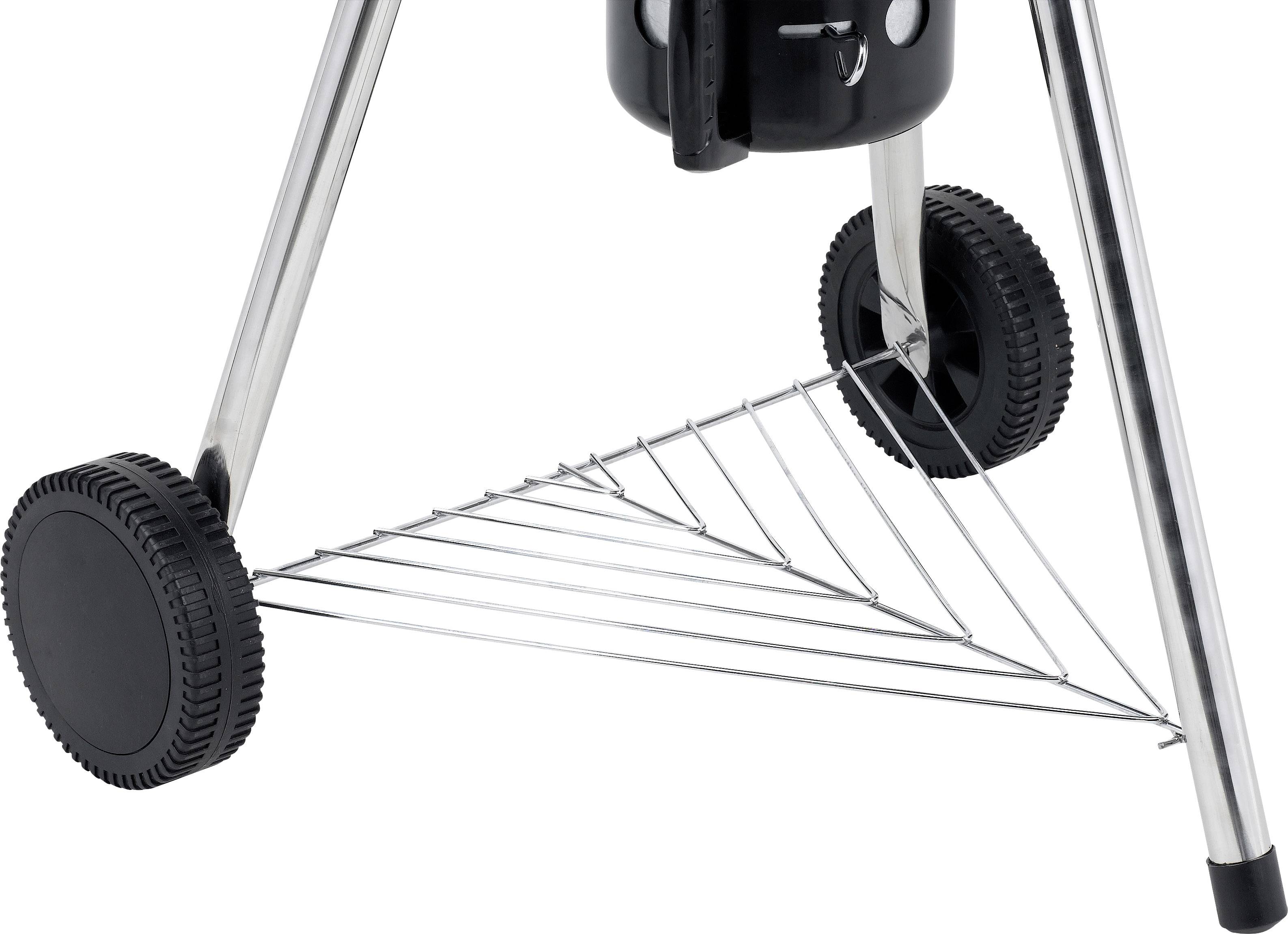 tepro Garten Tucson Holzkohle Grill Grill-Fläche (Durchmesser)=540 mm Schwarz