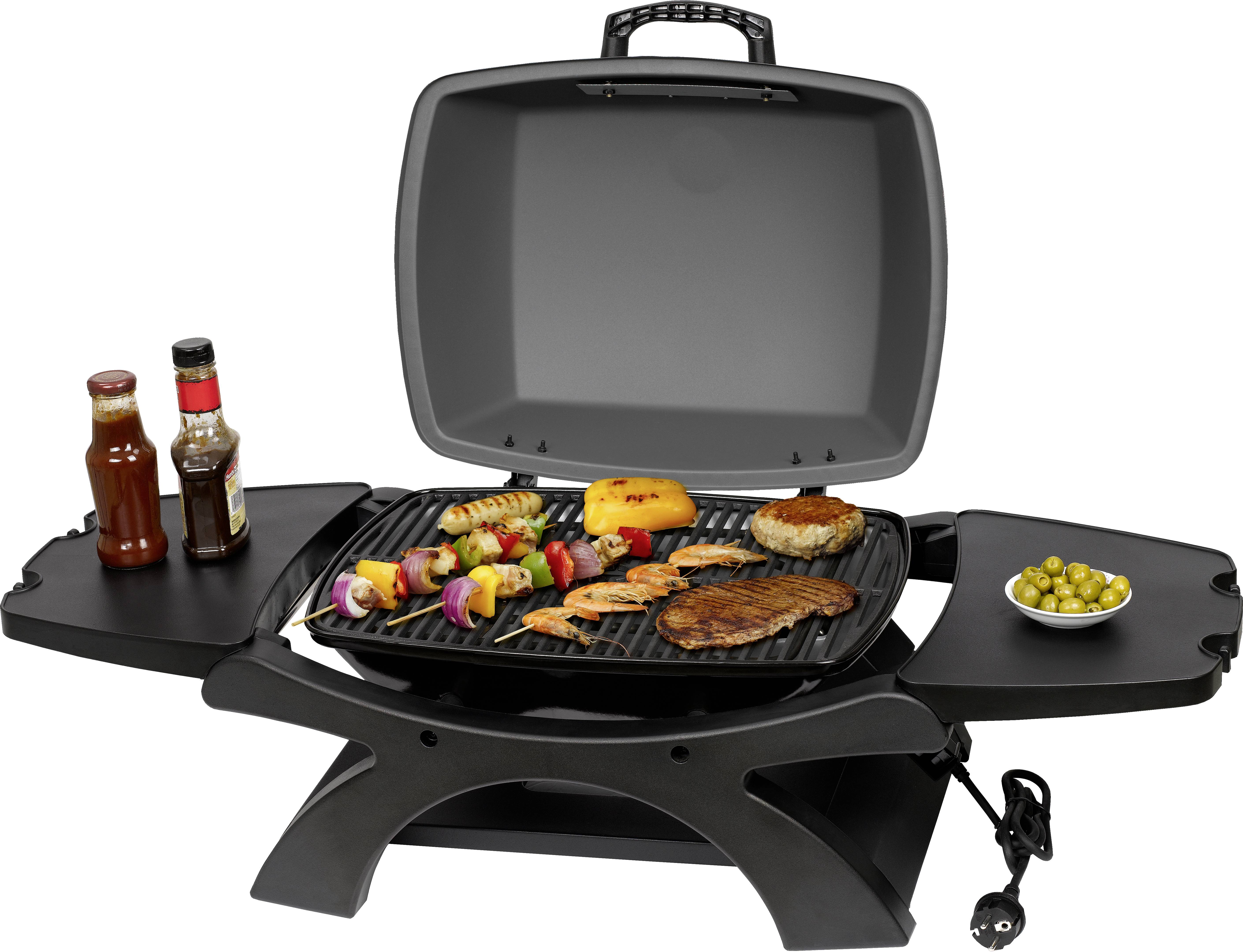 Tepro Garten Abington Elektro Grill Schwarz