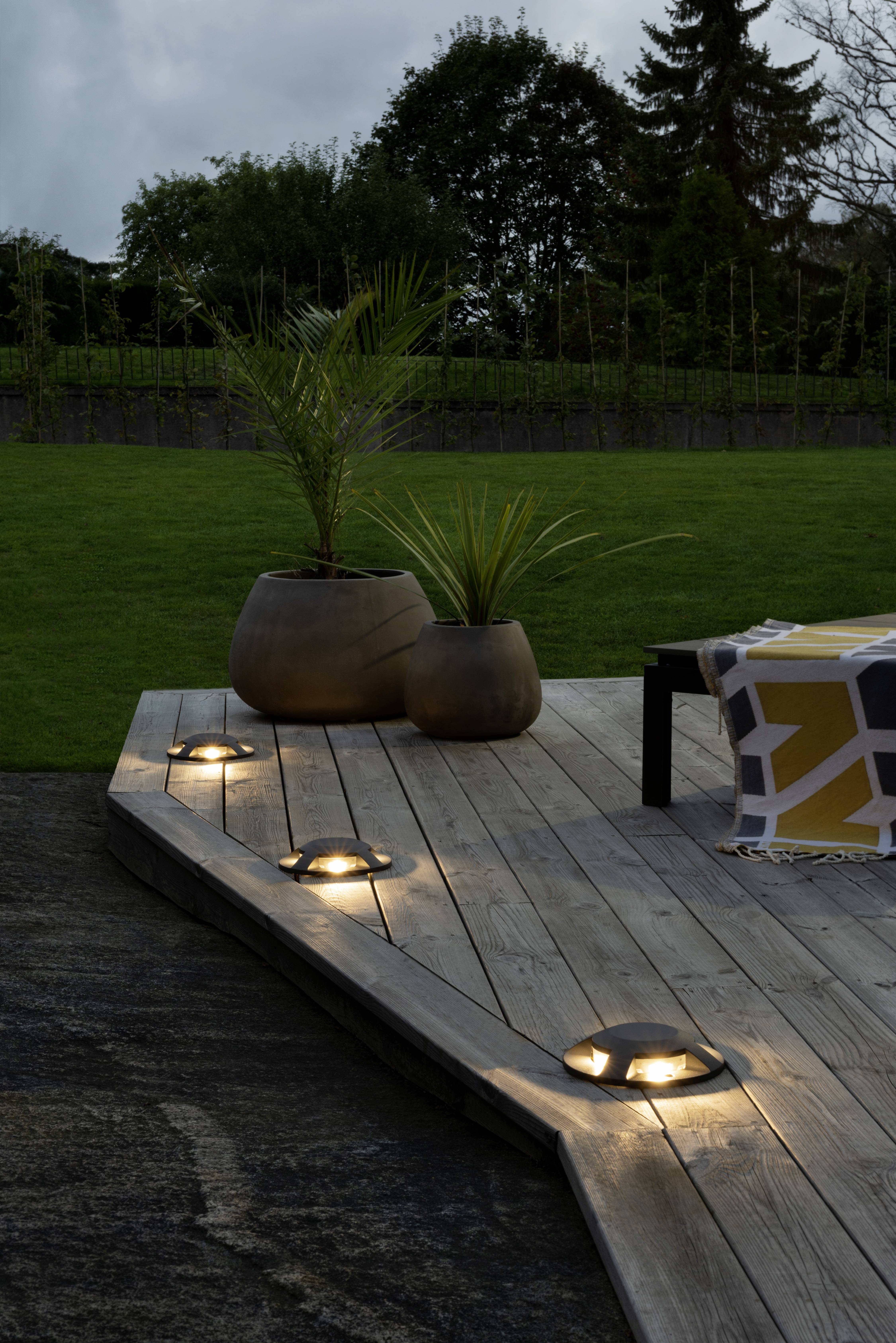 Konstsmide Maavalo 7878-370 Außeneinbauleuchte LED G (A - G) 12 W Anthrazit