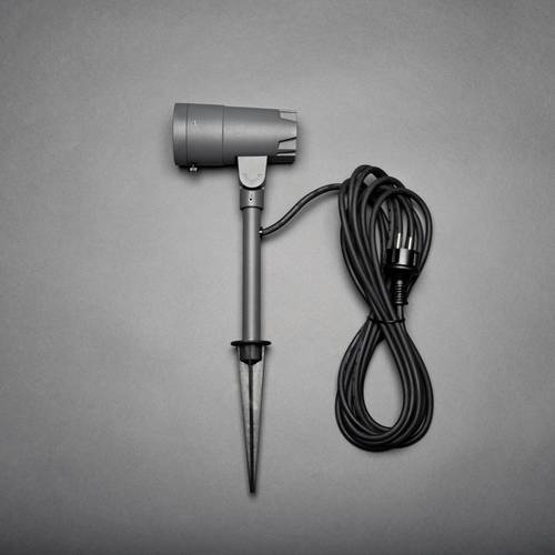 Konstsmide Andria 7475-370 LED-Gartenstrahler LED 6W Dunkelgrau
