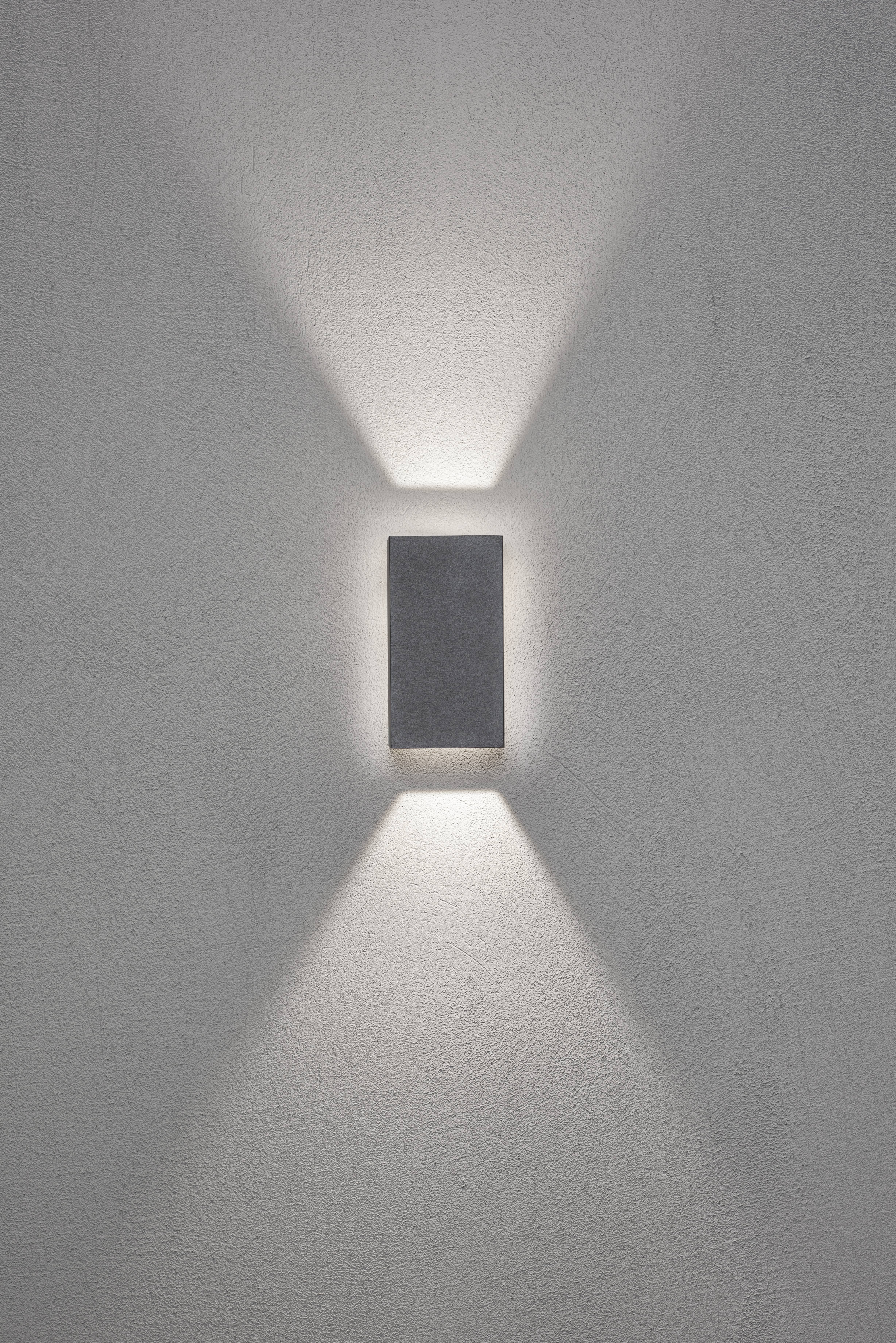 Konstsmide Cremona 7871-370 LED-Außenwandleuchte EEK: G (A - G) 9W Anthrazit