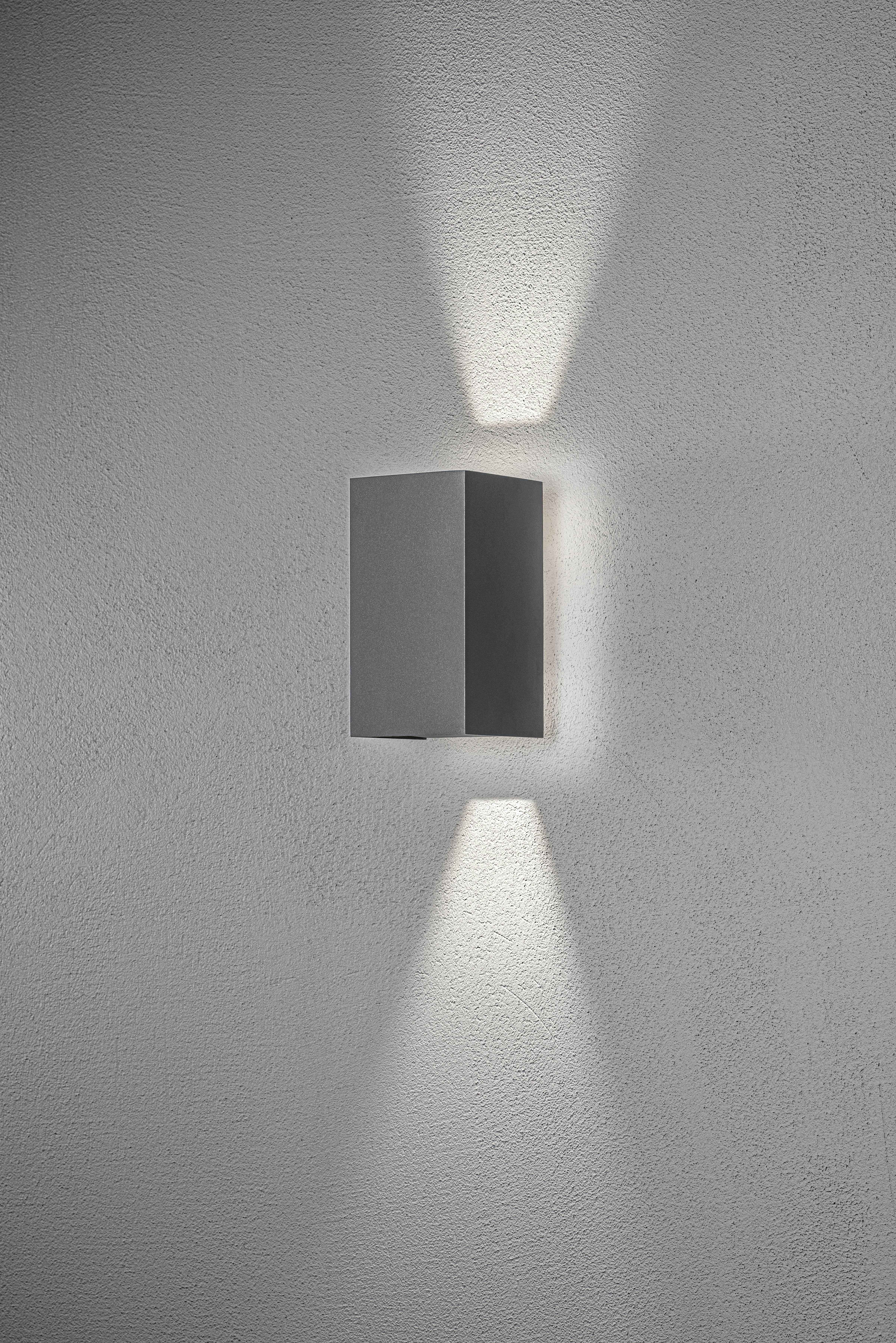 Konstsmide Cremona 7871-370 LED-Außenwandleuchte EEK: G (A - G) 9W Anthrazit