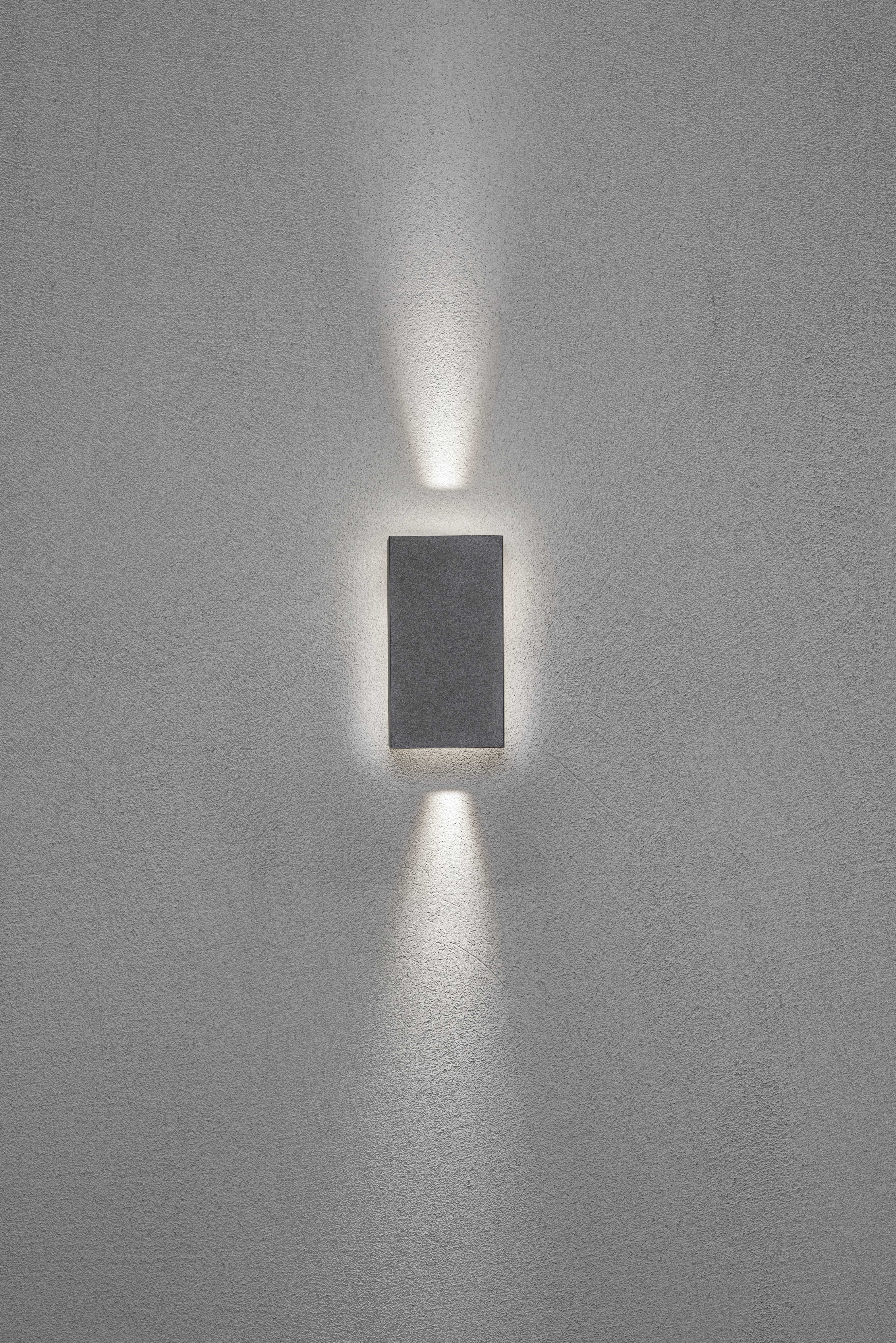 Konstsmide Cremona 7871-370 LED-Außenwandleuchte EEK: G (A - G) 9W Anthrazit