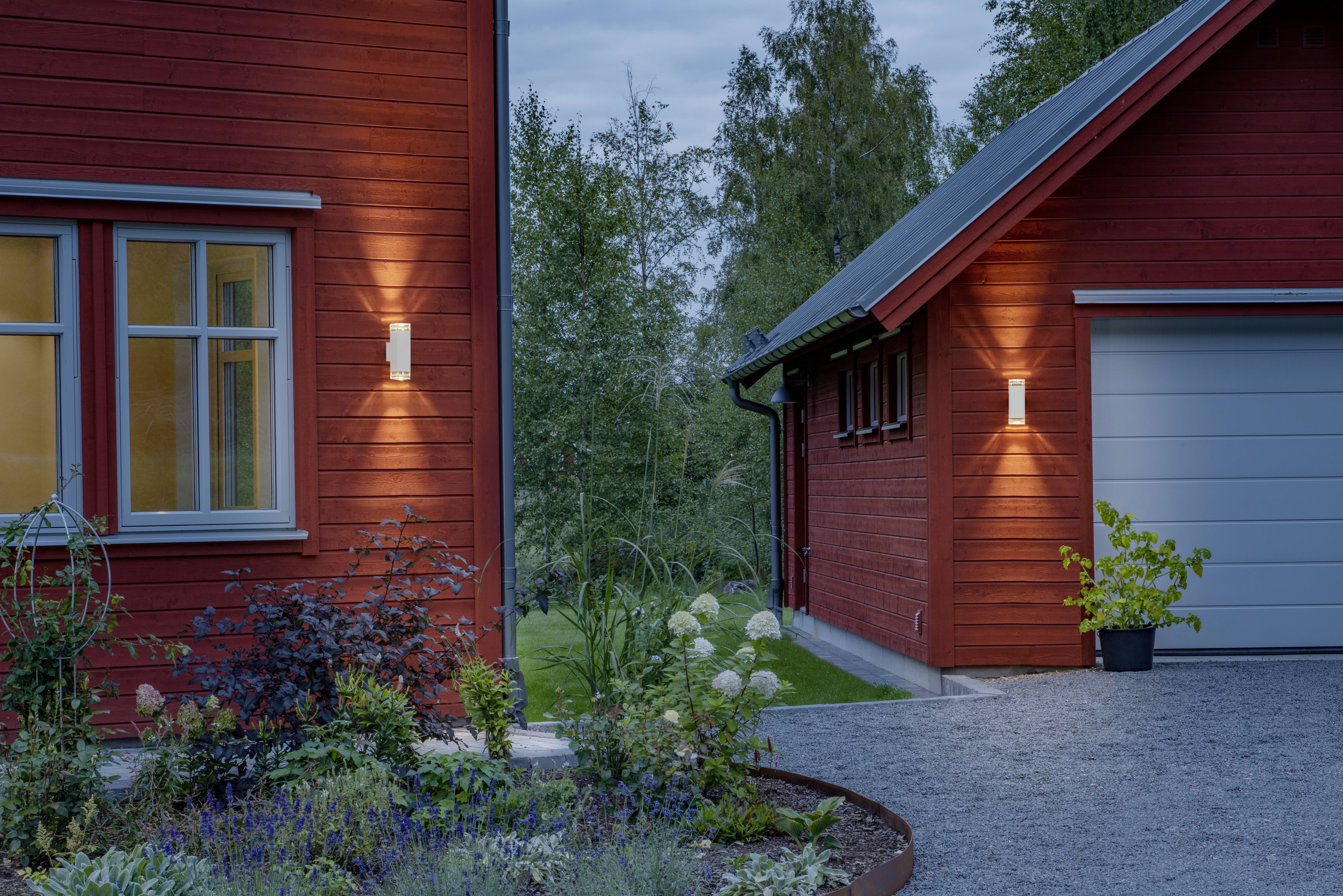 Konstsmide Pollux 408-250 Außenwandleuchte LED GU10 14W Weiß