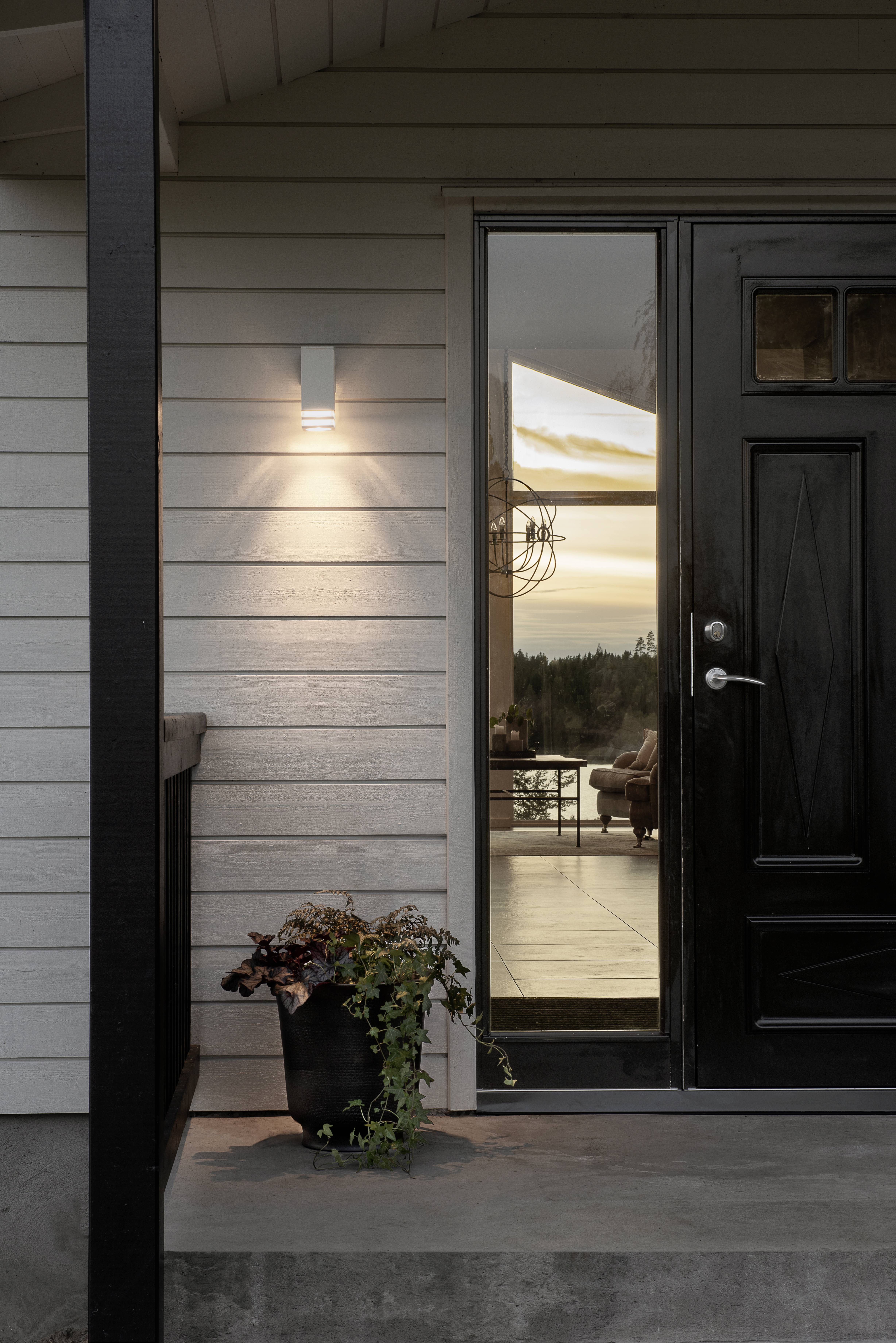 Konstsmide Pollux 411-250 Außenwandleuchte LED GU10 7W Weiß