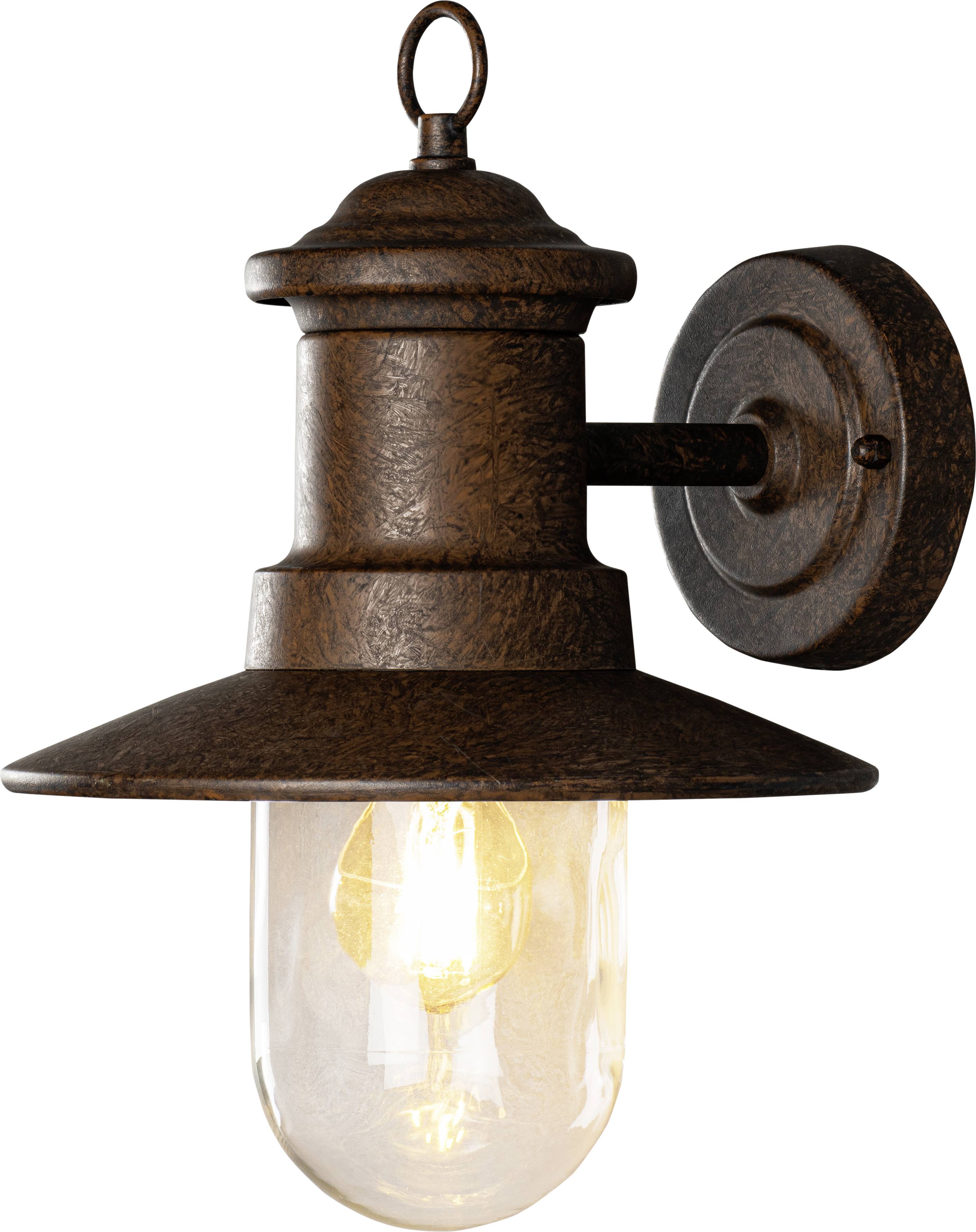 Konstsmide Napoli 7346-970 Außenwandleuchte E27 60W Rost