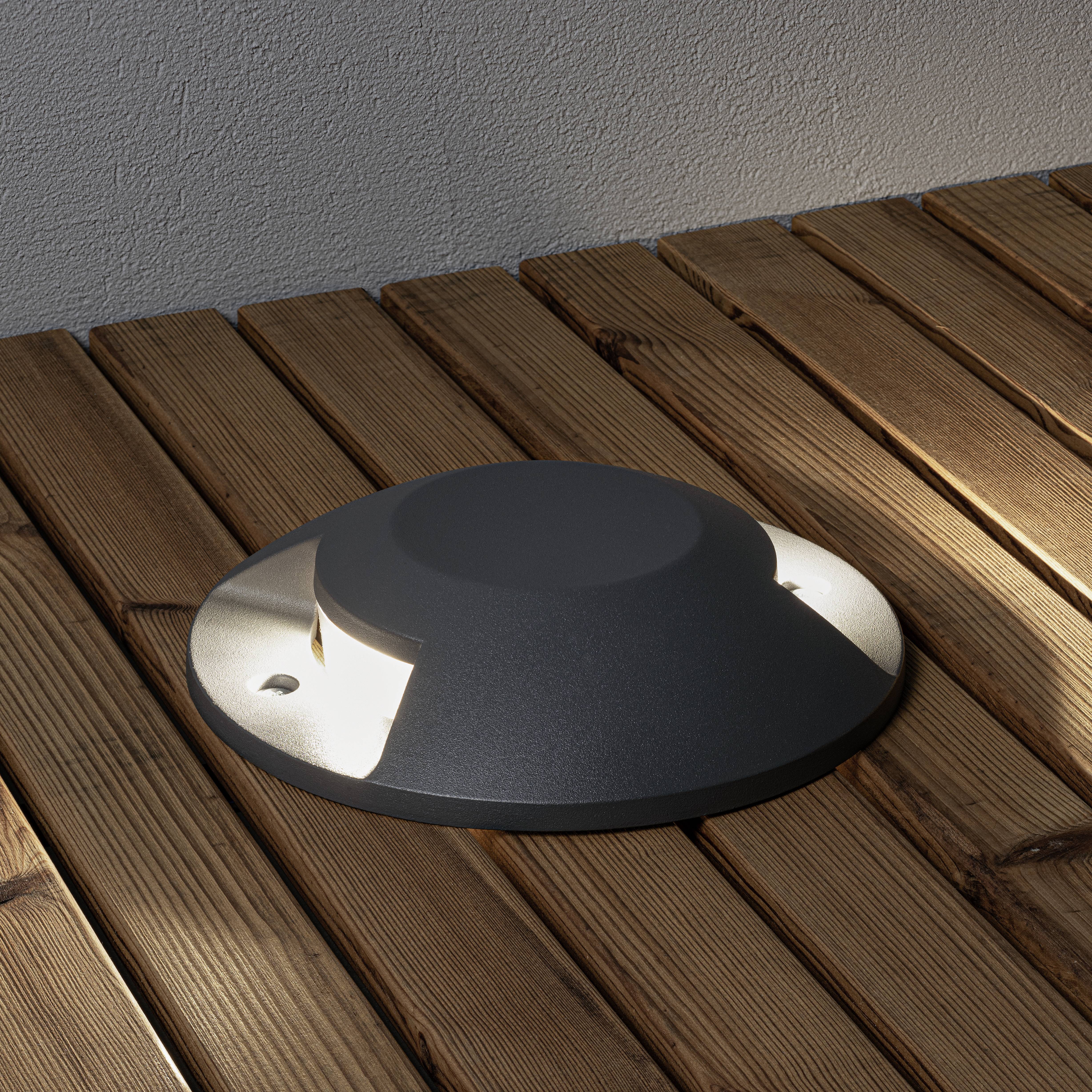 Konstsmide Maavalo 7879-370 Außeneinbauleuchte LED F (A - G) 10W Anthrazit