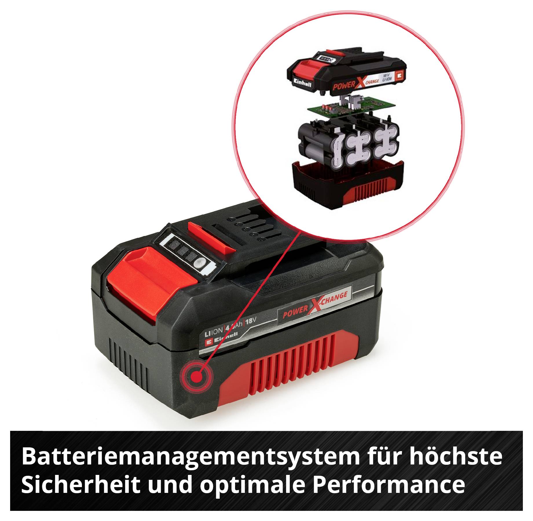 Einhell 4511489 PXC-Twinpack 4Ah Power X-Change Werkzeug-Akku 18V 4Ah Li-Ion