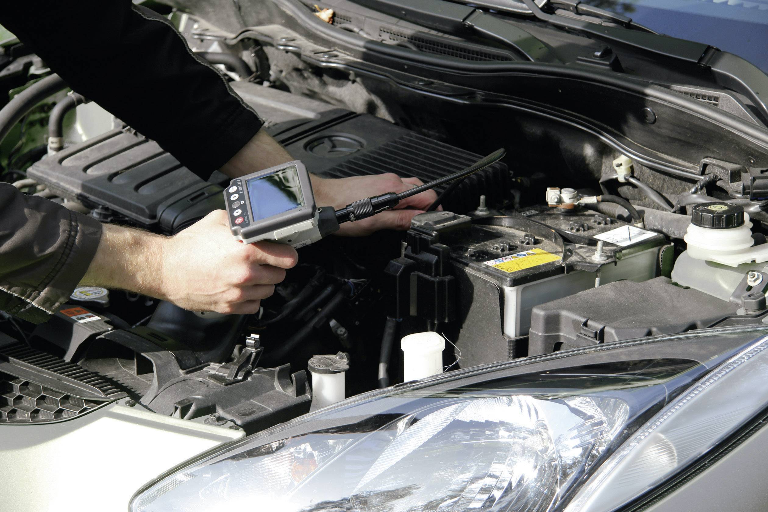 VOLTCRAFT VC-11254710 Endoskop Sonden-Ø: 8mm Sonden-Länge: 5m