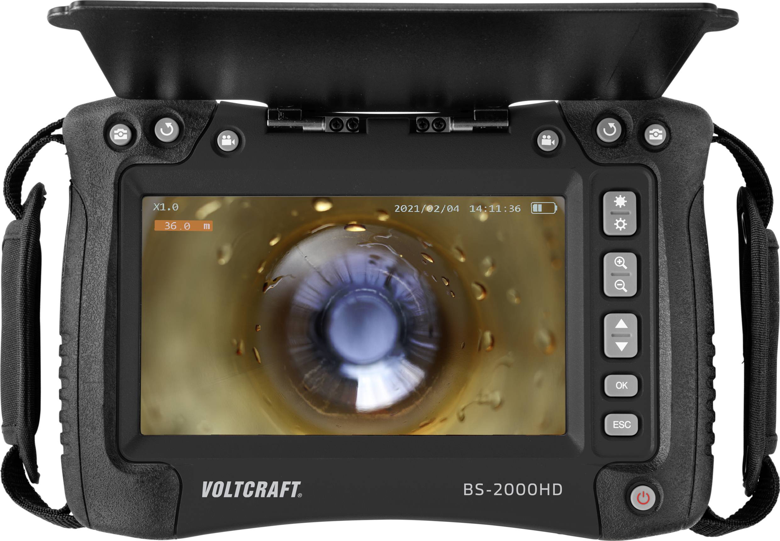 VOLTCRAFT BS-2000HD Endoskop-Grundgerät