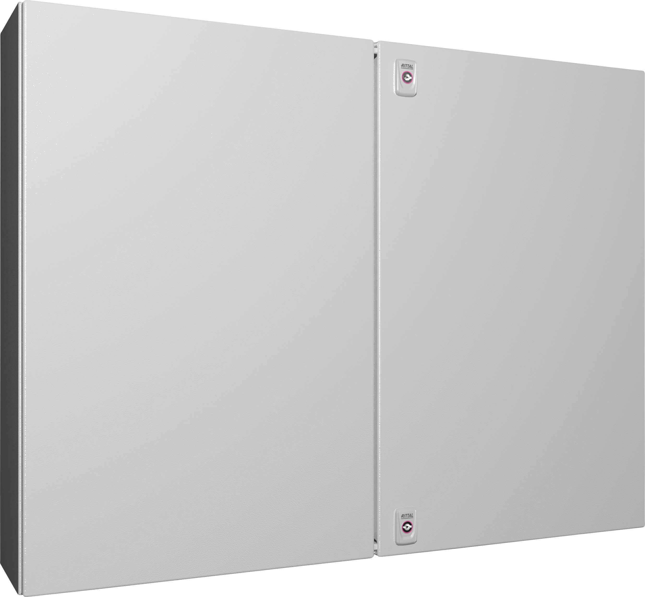 Rittal AX 1100.000 Schaltschrank 1000 x 760 x 210 Stahlblech Lichtgrau (RAL 7035) 1St.