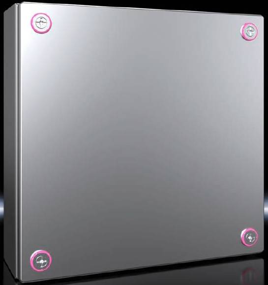 Rittal KX 1567.000 Installations-Gehäuse, Wand-Gehäuse 300 x 300 x 120 Edelstahl Edelstahl 1 St.