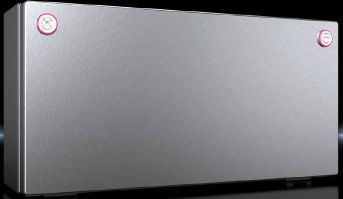 Rittal KX 1585.000 Installations-Gehäuse, Wand-Gehäuse 400 x 200 x 123 Edelstahl Edelstahl 1 St.