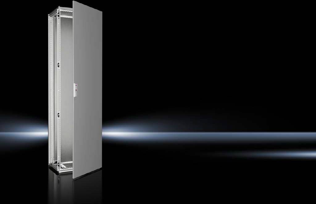 Rittal VX 8604.000 Schaltschrank 600 x 2000 x 400 Stahlblech Lichtgrau (RAL 7035) 1St.