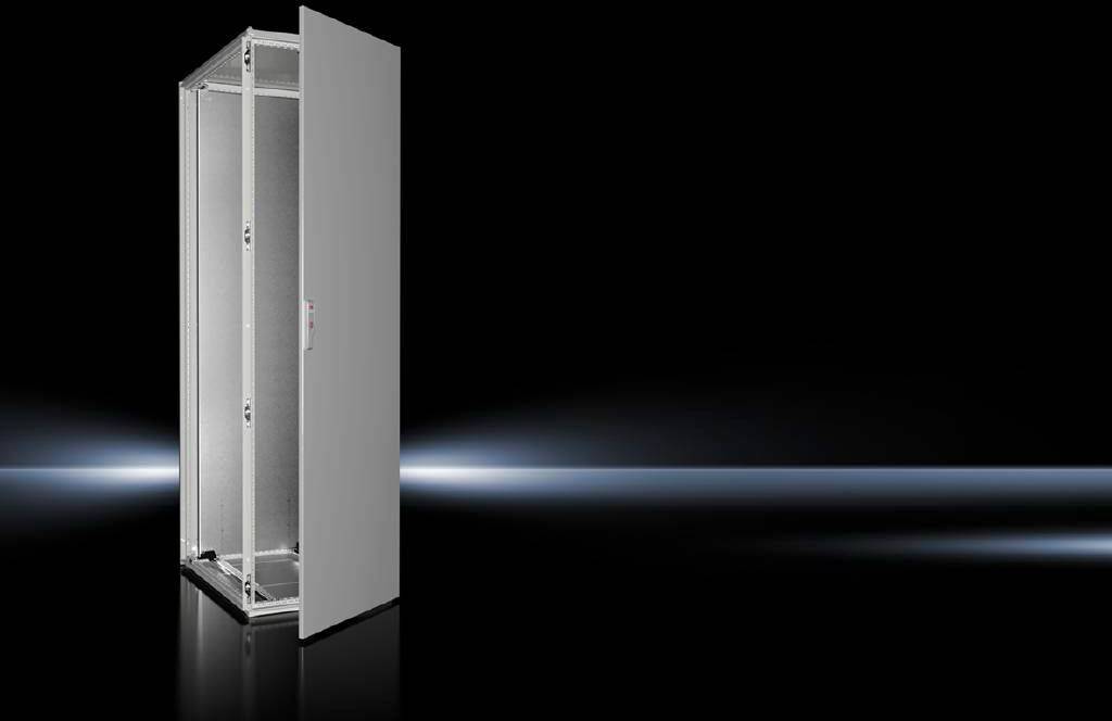 Rittal VX 8608.000 Schaltschrank 600 x 2000 x 800 Stahlblech Lichtgrau ...