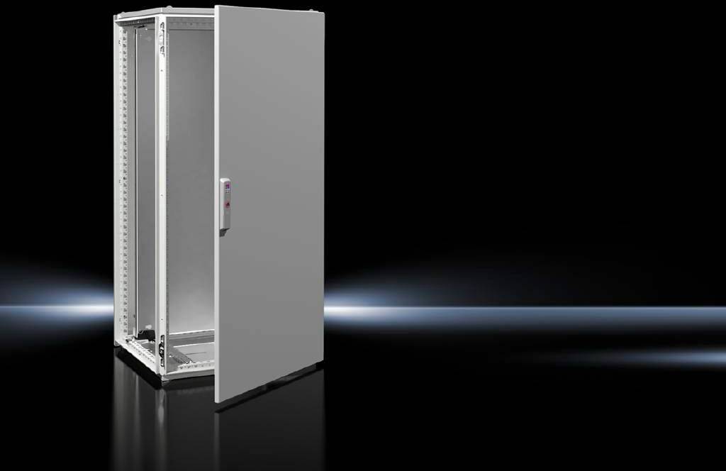 Rittal VX 8615.000 Schaltschrank 600 x 1200 x 500 Stahlblech Lichtgrau (RAL 7035) 1St.