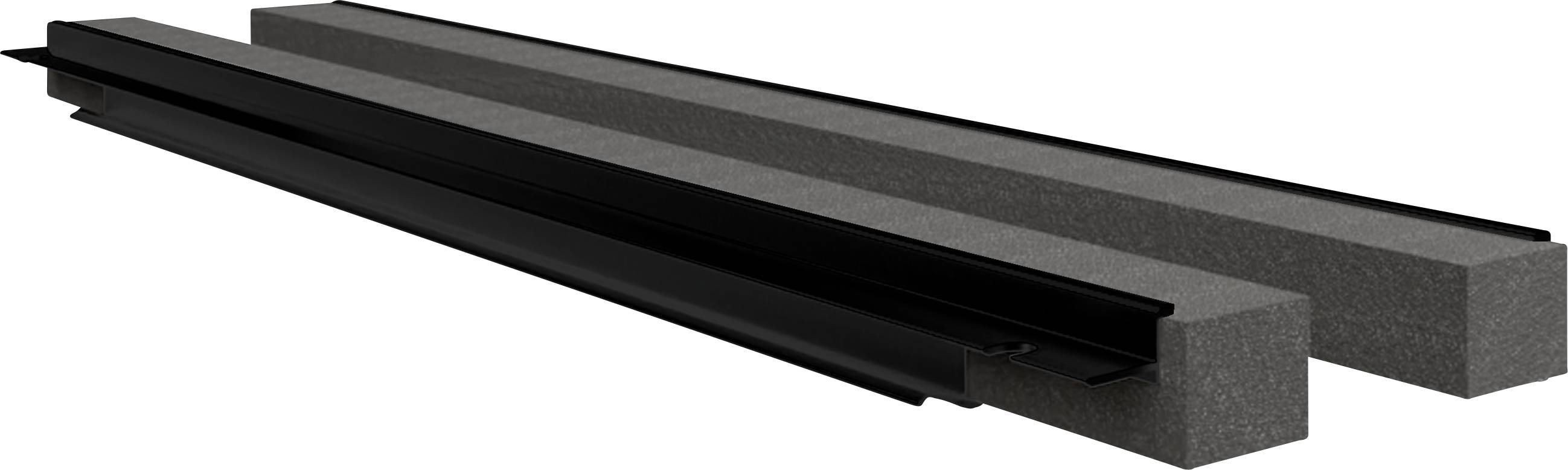 Rittal VX 8618.811 Kabeleinführungsleiste Aluminium 2St.