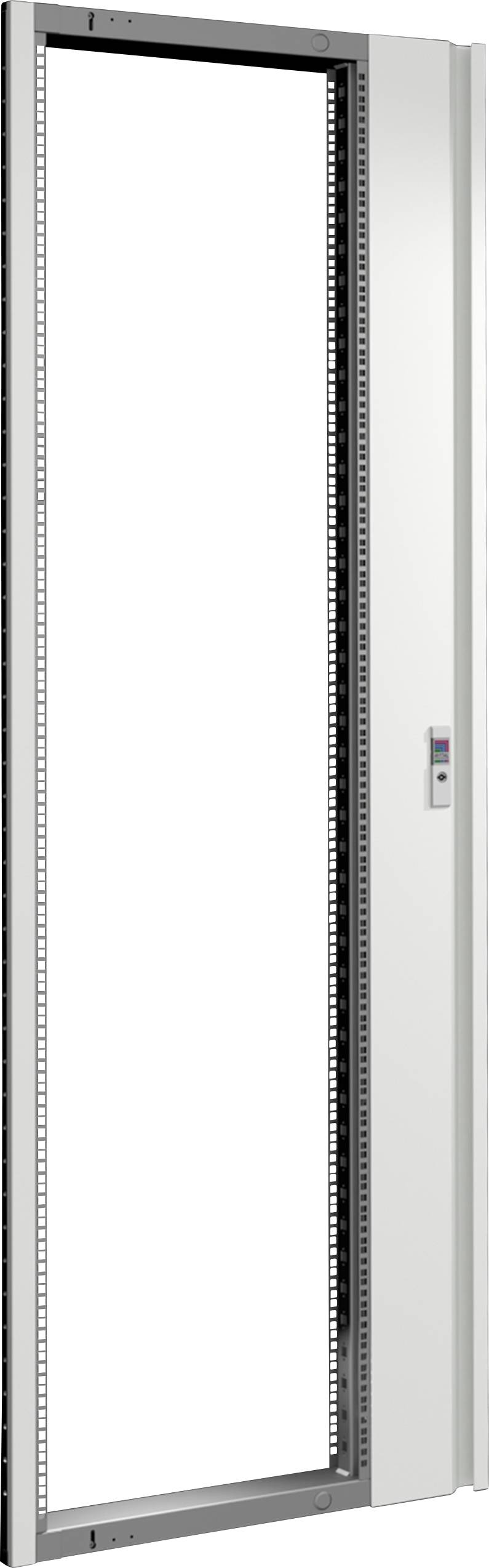 Rittal VX 8619.023 Schwenkrahmen mit Blende Stahlblech Lichtgrau (RAL 7035) (B x H) 482.6mm x 40 HE 1St.