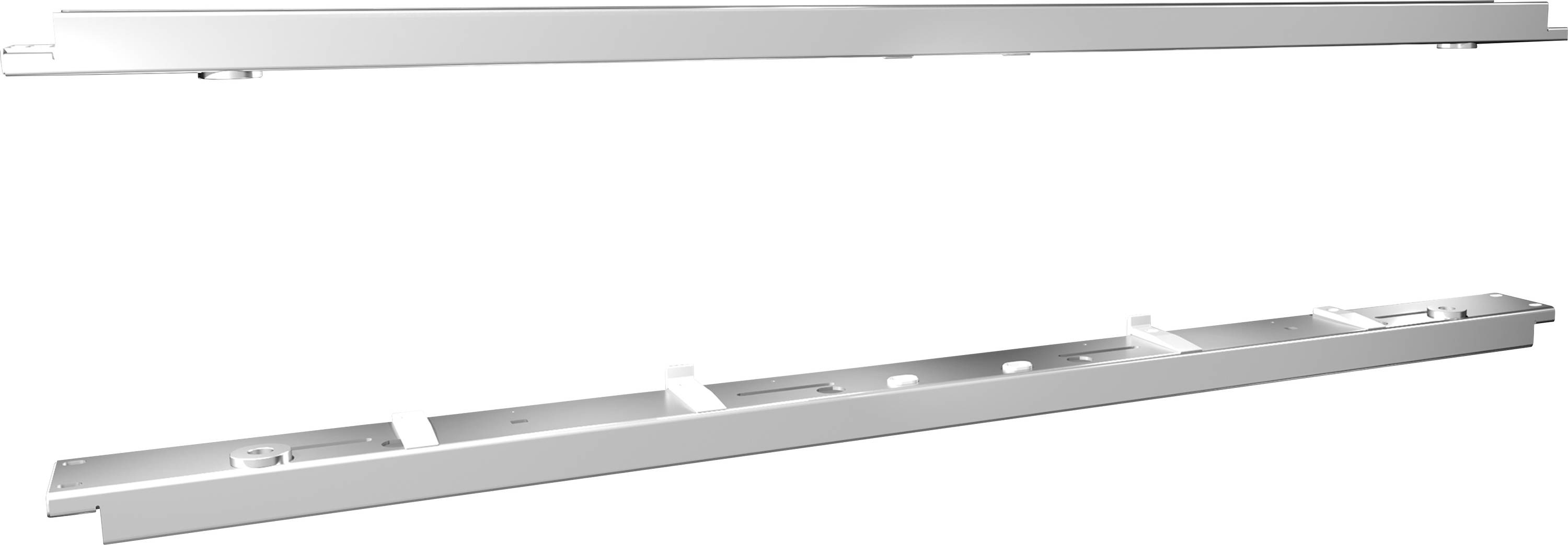 Rittal VX 8619.042 Schwenkrahmen Einbausatz Stahlblech Lichtgrau (RAL 7035) 1 St.