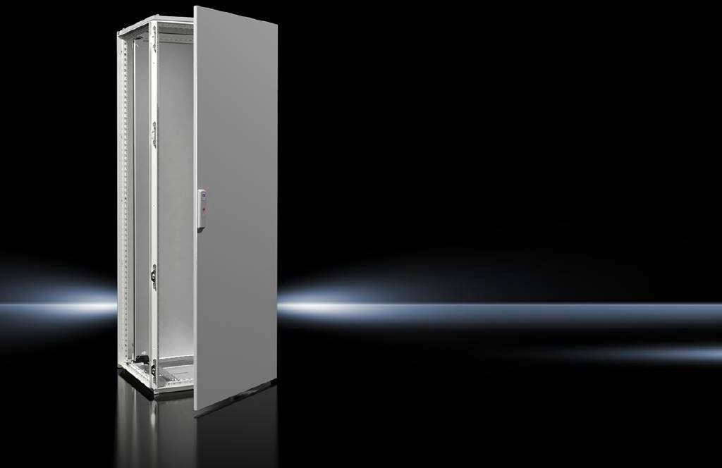 Rittal VX 8665.000 Schaltschrank 600 x 1600 x 500 Stahlblech Lichtgrau (RAL 7035) 1St.