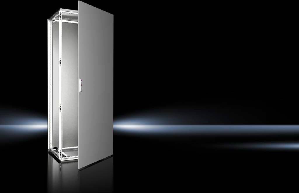 Rittal VX 8806.000 Schaltschrank 800 x 2000 x 600 Stahlblech Lichtgrau (RAL 7035) 1St.