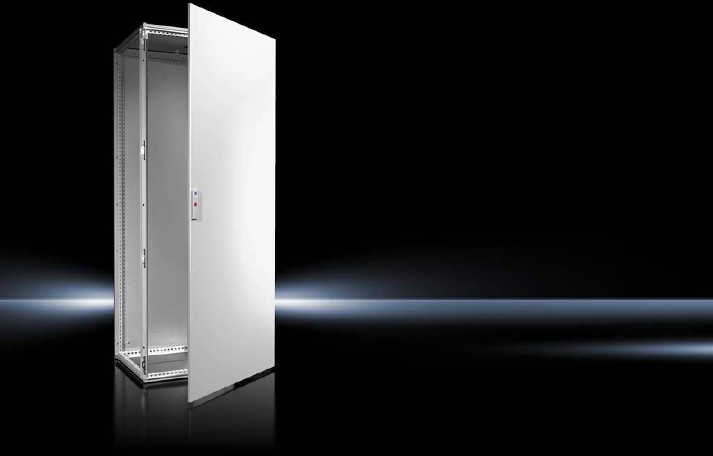 Rittal VX 9666.916 Installations-Gehäuse 850 x 2000 x 600 Stahlblech Lichtgrau (RAL 7035) 1St.