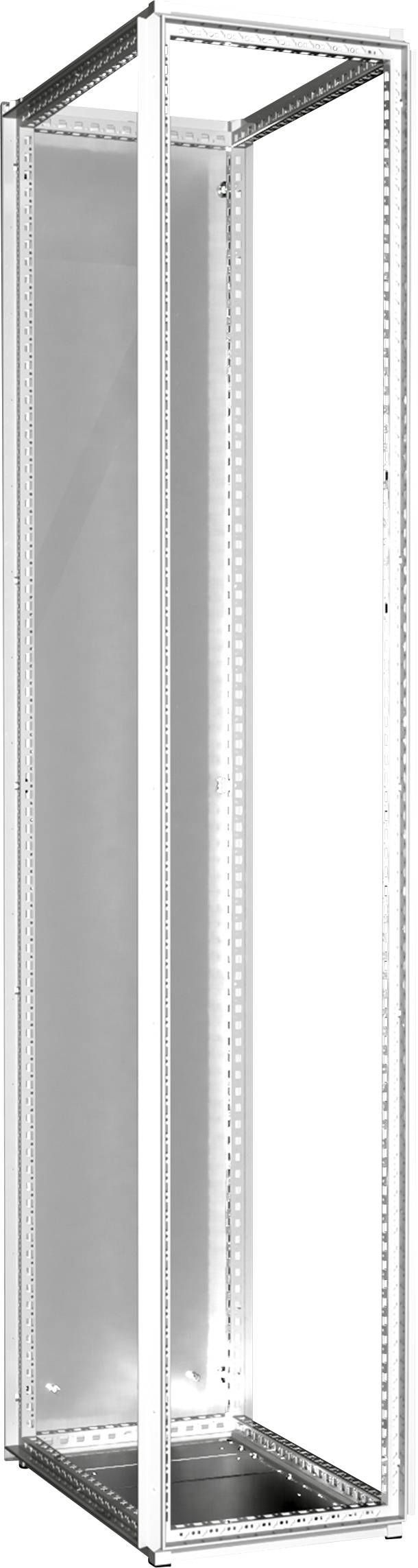 Rittal VX 9680.406 Schaltschrank 400 x 2000 x 600 Stahlblech Lichtgrau (RAL 7035) 1St.