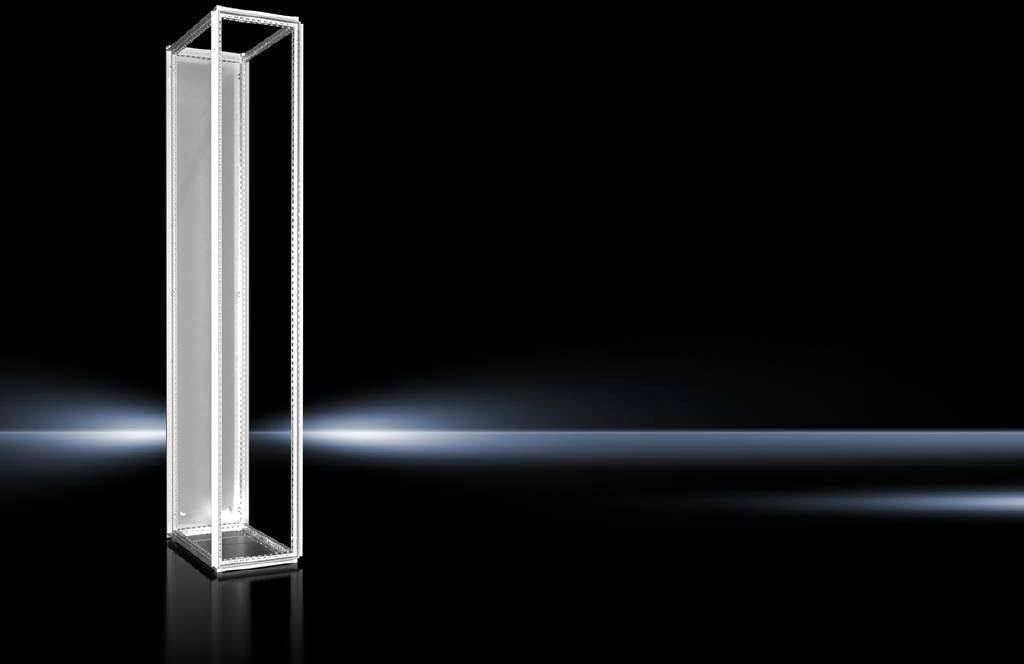 Rittal VX 9680.426 Schaltschrank 400 x 2200 x 600 Stahlblech Lichtgrau (RAL 7035) 1St.