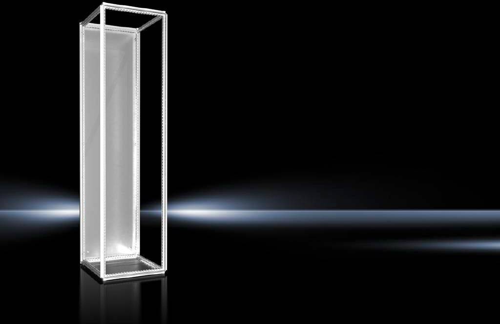 Rittal VX 9680.626 Schaltschrank 600 x 2200 x 600 Stahlblech Lichtgrau (RAL 7035) 1St.