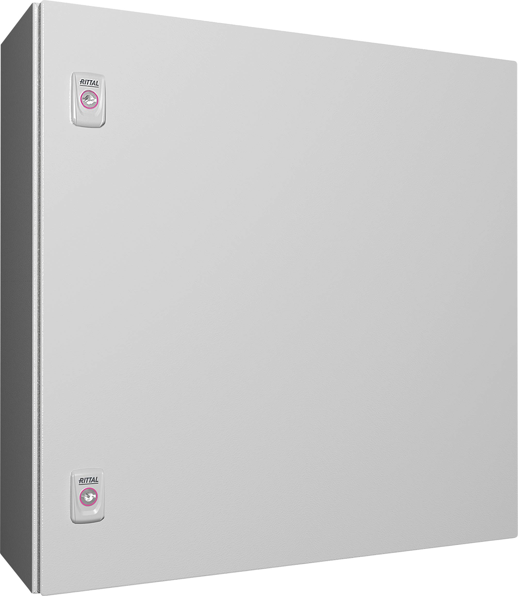 Rittal AX 1060.000 Schaltschrank 600 x 600 x 210 Stahlblech Lichtgrau (RAL 7035) 1 St.