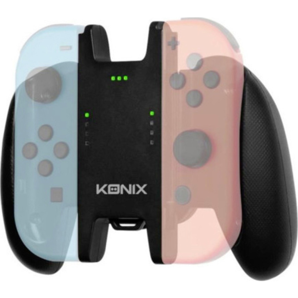Konix PLAY&CHARGE JOY-CON Set d'accessoires Nintendo Switch