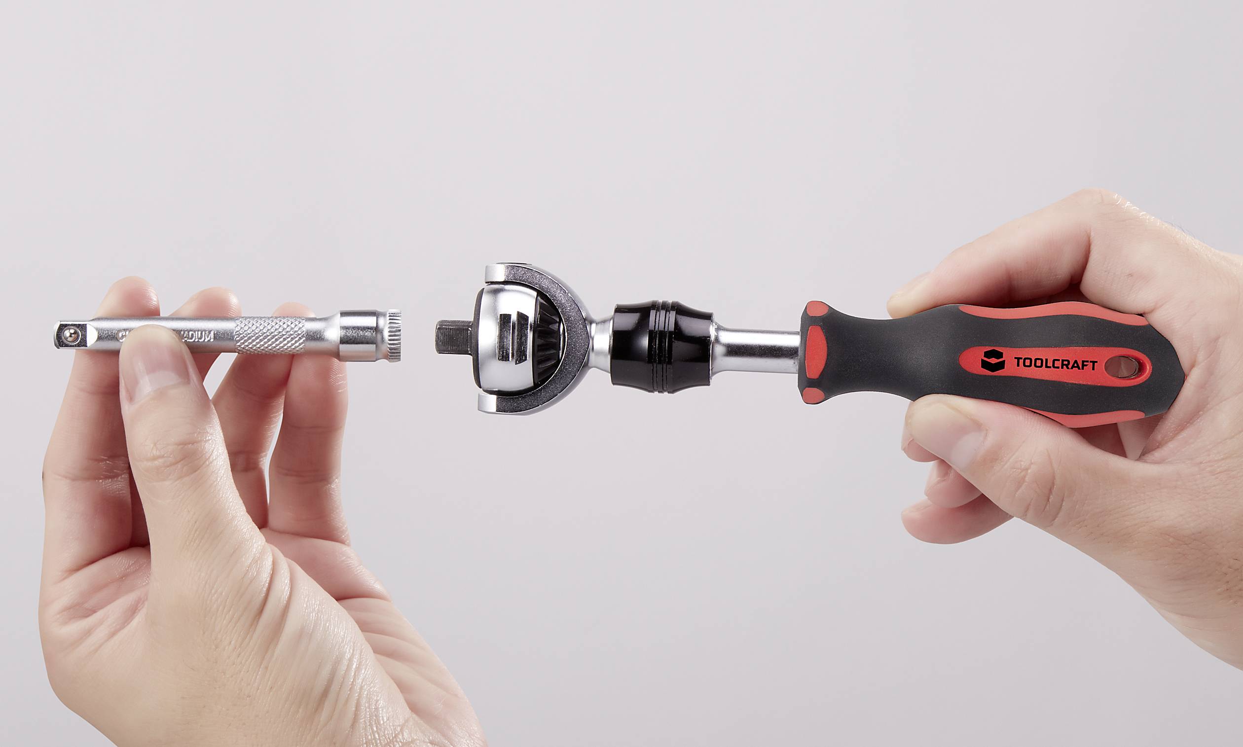 TOOLCRAFT Steckschlüsselsatz metrisch 1/4" (6.3 mm) 28teilig TO-6754554