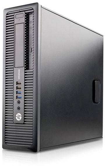 HP EliteDesk 800 G1 SFF Desktop PC (generalüberholt) (sehr gut) Intel Core i5 i5-4670 8GB 128GB SSD Nvidia NVS 315 Windows® 10