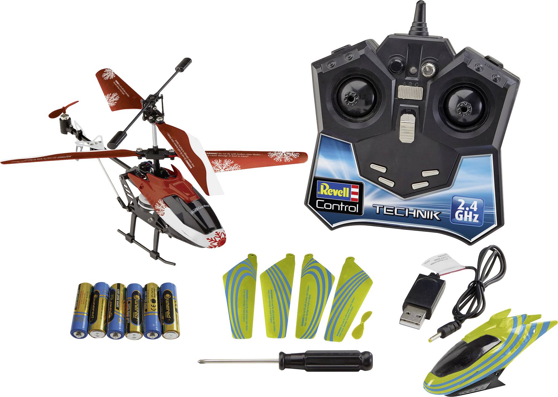 Revell Control Adventskalender RC Heli 2020 Adventskalender ab 8 Jahre