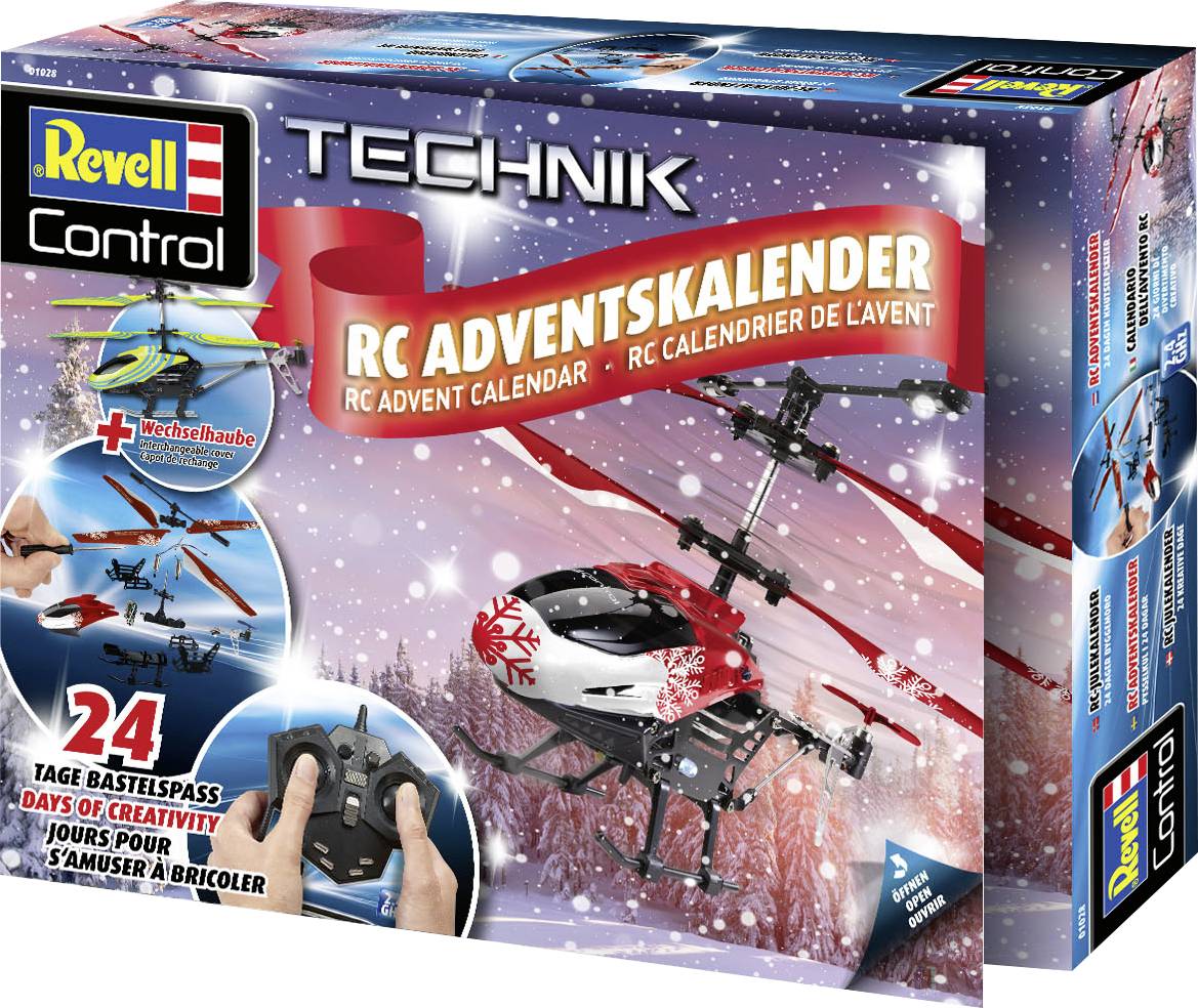 Revell Control Adventskalender RC Heli 2020 Adventskalender ab 8 Jahre