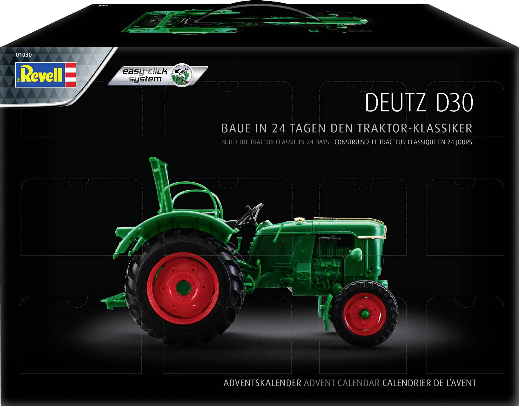 Revell Adventskalender Deutz D30 Adventskalender Altersklasse ab 10 Jahre