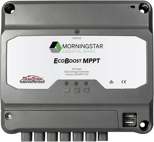 Morningstar EcoBoost Laderegler MPPT 12 V, 24V 20A