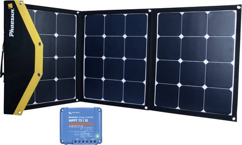 Phaesun Fly-Weight 3x40 Premium MPPT 500111 Solar-Ladegerät Ladestrom Solarzelle 6100mA 120W