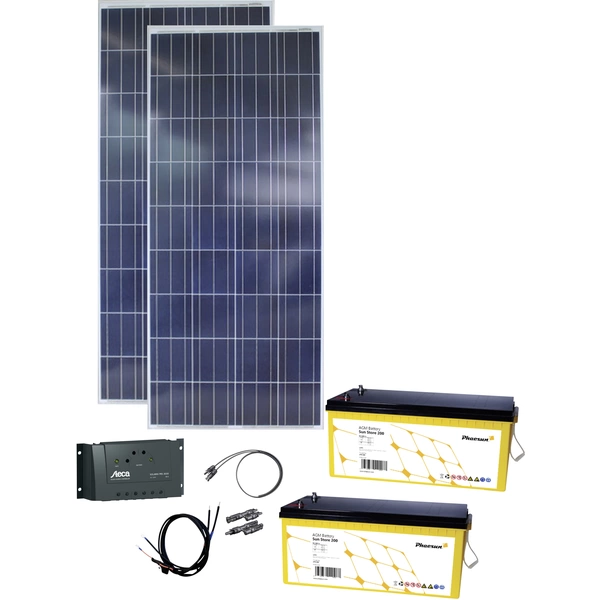 Phaesun Rise 600396 Solar-Set 300 Wp inkl. Laderegler Phaesun Rise 600396 Solar-Set 300 Wp inkl. Laderegler