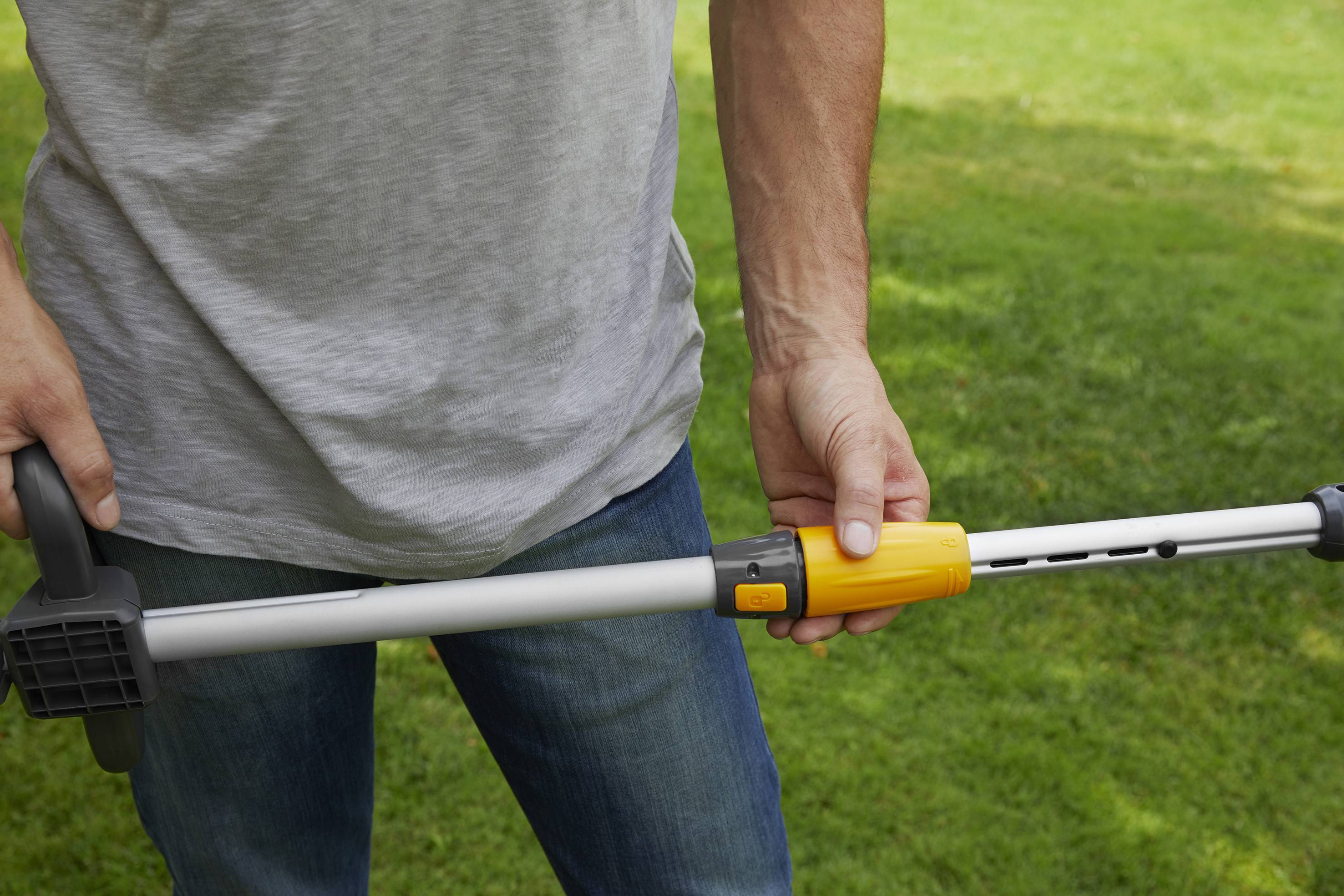 STIGA SGT 500 AE Set Akku Rasentrimmer inkl. Akku, inkl. Ladegerät, Softgriff 48V 2Ah Schnittbreite (max.): 30cm