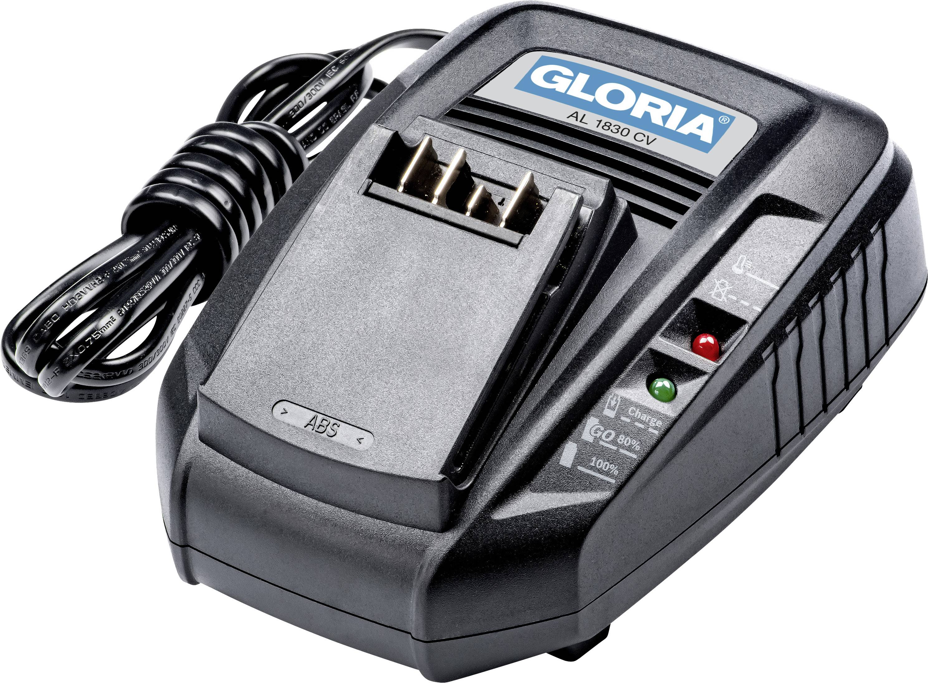 Gloria Haus und Garten 729103.0000 Bosch Quick Charger Werkzeug-Akku Ladegerät 14.4 V, 18V