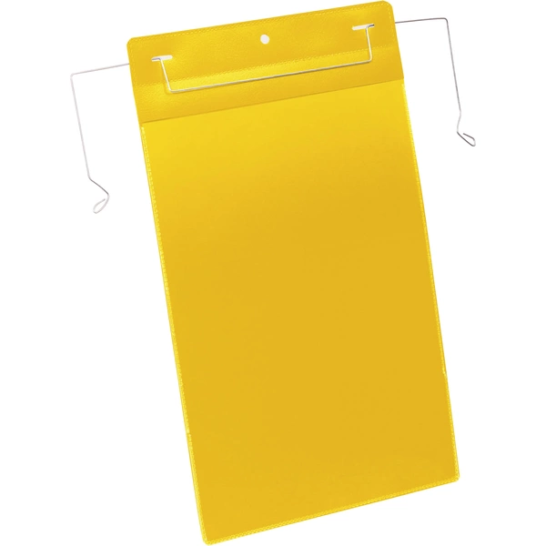 Durable 175304 Drahtbügeltasche Gelb (B x H) 210mm x 297mm DIN A4hoch Durable 175304 Drahtbügeltasche Gelb (B x H) 210mm x 297mm DIN A4hoch