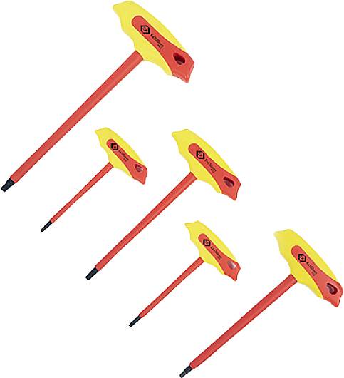 C.K T4422 SET VDE Sechskantschlüssel-Set Schlüsselweite (metrisch): 3 mm, 3.5 mm, 4 mm, 5 mm, 6mm